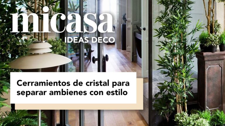 Cerramientos de cristal: Claves para un Dise&ntilde;o de Interiores Moderno