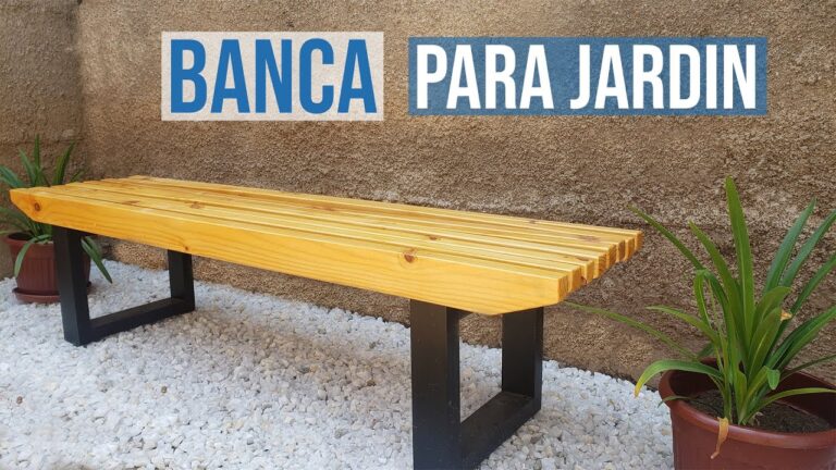 Los mejores bancos de madera para exteriores: gu&iacute;a de compra