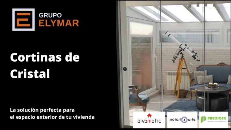 Logra m&aacute;xima luminosidad con cortinas de cristal