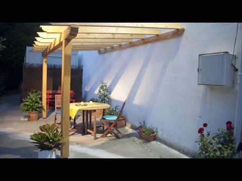 Decoraci&oacute;n con p&eacute;rgolas adosadas de madera: Ideas y consejos