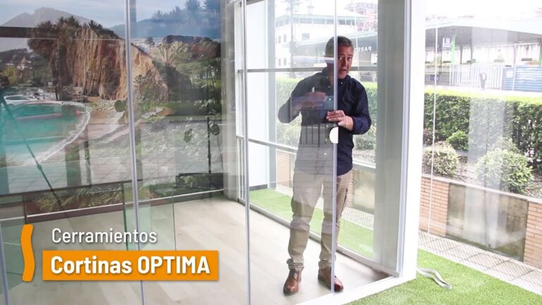 Regulación de temperatura con cortinas de cristal: eficiencia y estilo