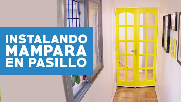 Instalaci&oacute;n &oacute;ptima de mamparas de madera