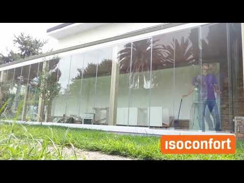 La elegancia de las cortinas de cristal