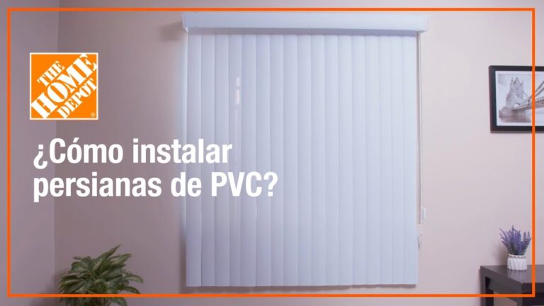 Instalación optimizada de persianas enrollables de PVC