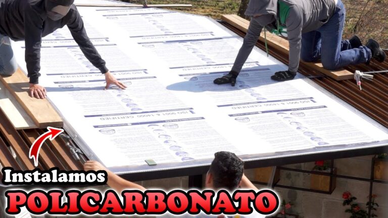 Mejora tu Espacio con Cubiertas de Policarbonato