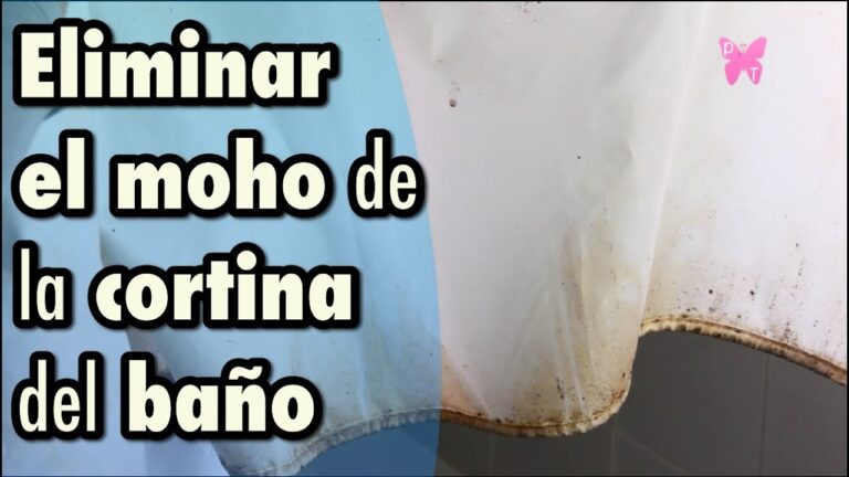 C&oacute;mo eliminar marcas de agua de las cortinas