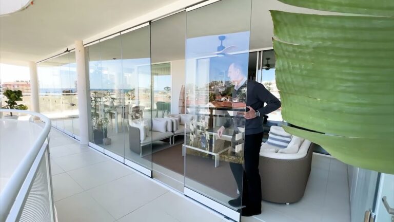 Ideas innovadoras para decoración con cortinas de vidrio