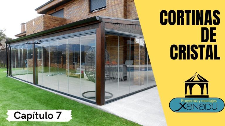Ampliando visualmente: Cortinas de cristal