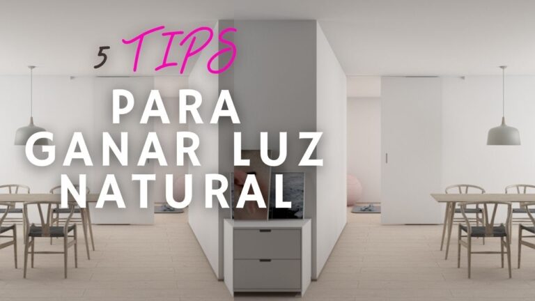 Maximiza la iluminaci&oacute;n natural en interiores