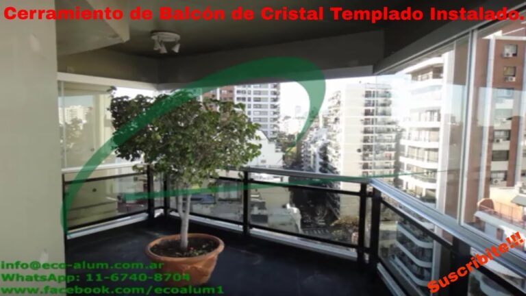 Beneficios de usar cristales templados en cerramientos
